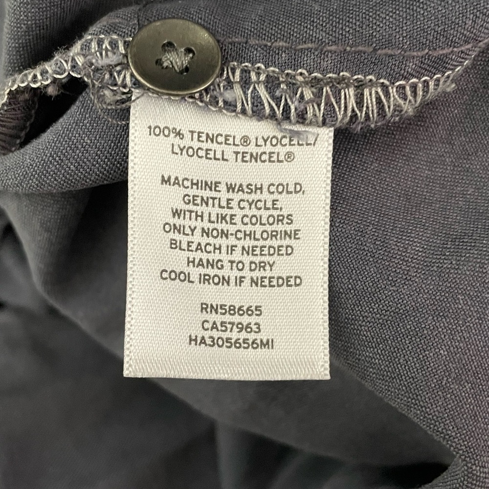 Halogen Grey Button Down Tunic - Size Large - Nwot - image 4